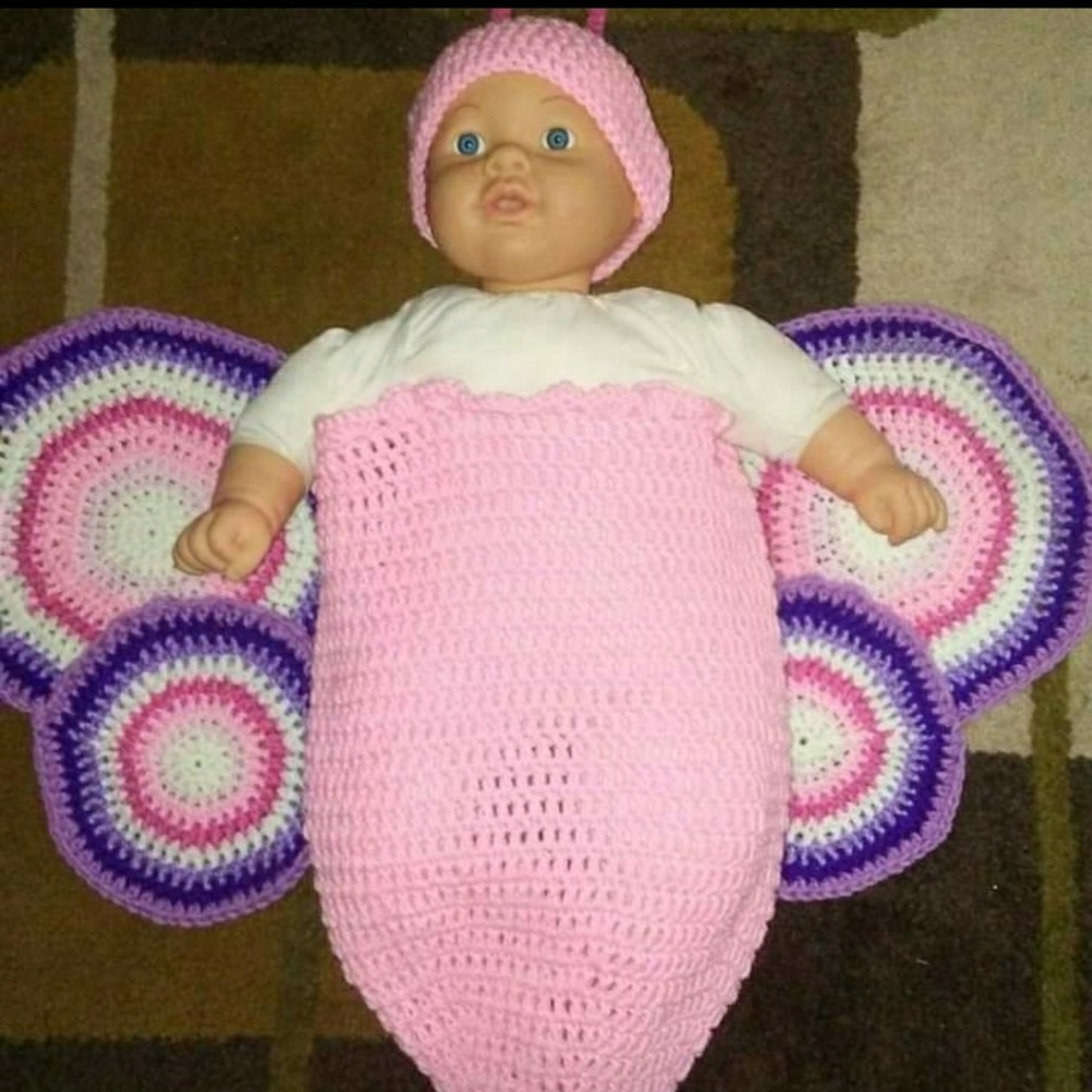Butterfly cocoon